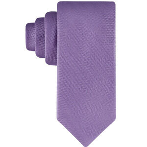 Calvin Klein Men Sienna Solid Tie Purple